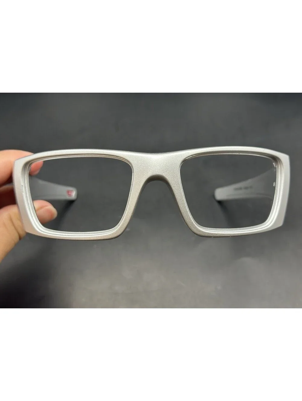 Oakley Fuel Cell X Silver Frame OO9096-M660 (Chrome Icons)